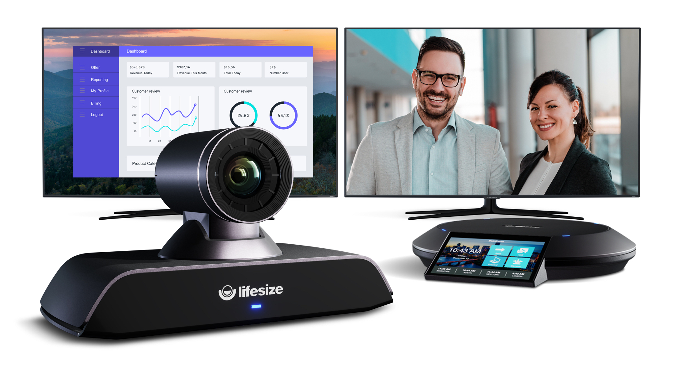 Lifesize Icon 500 Phone HD Double Ecran Lifesize Icon 500 Phone HD Double Ecran