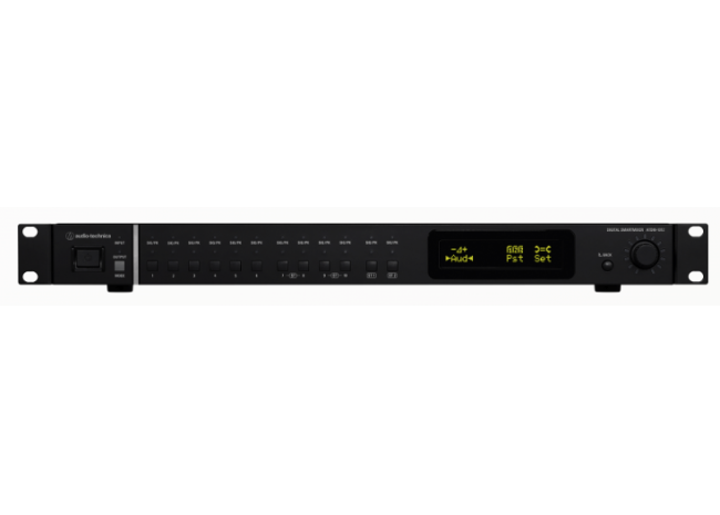 Audio Technica ATDM-1012DAN - Mélangeur automatique numérique SmartMixer à 12 canaux avec Dante Audio Technica ATDM-1012DAN - Mélangeur automatique numérique SmartMixer à 12 canaux avec Dante