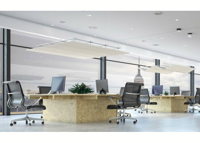 Caimi Float Ceiling - Gamme de panneaux acoustiques plafond Caimi Float Ceiling - Gamme de panneaux acoustiques plafond