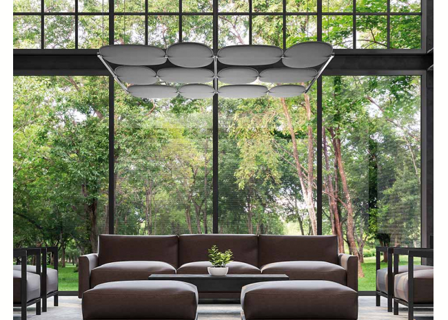 Caimi Snowgems ceiling -  Cadres acoustique pour plafond