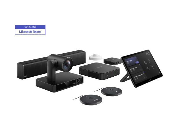 MVC860-C5-710 composé de  : 1xMcoreKit-C5 (avec MCore Pro MS , MTouch Plus et RoomSensor) - 1xUVC86 - 1xMSpeaker - 1xWPP30 - 2xVCM35 - 1xRCH40