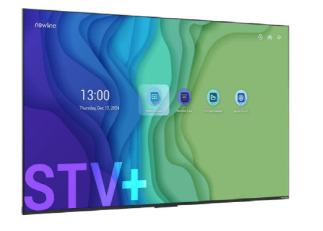 STV-8524+ - STV+ 85'' - Écran interactif 4K avec partage sans fil et gestion centralisée