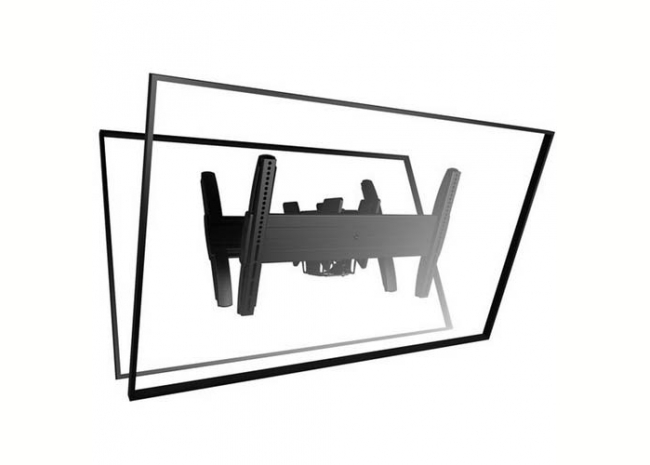 Chief LCB1U - Fusion Ceiling Series - Support plafond Large à simple colonne mode paysage inclinable pour 2 écrans dos à dos de 32 Chief LCB1U - Fusion Ceiling Series - Support plafond Large à simple colonne mode paysage inclinable pour 2 écrans dos à dos de 32