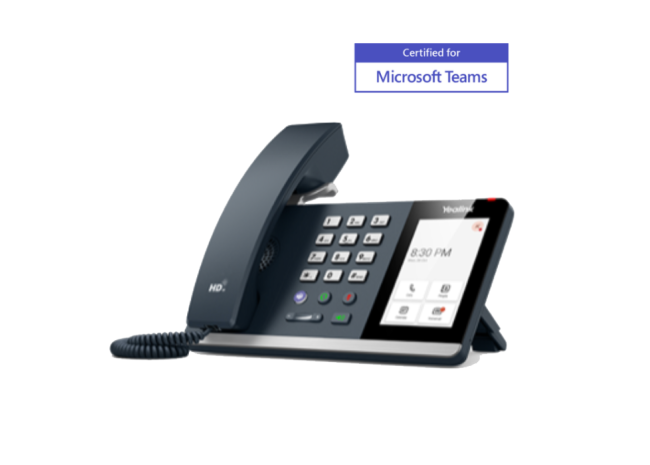 YEALINK MP45 - Téléphone certifié Teams avec écran tactile 7 YEALINK MP45 - Téléphone certifié Teams avec écran tactile 7