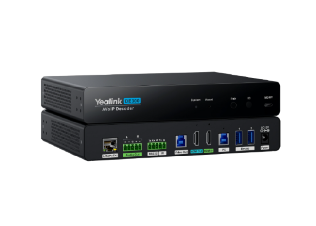 YEALINK DE300 - décodeur AVoIP 