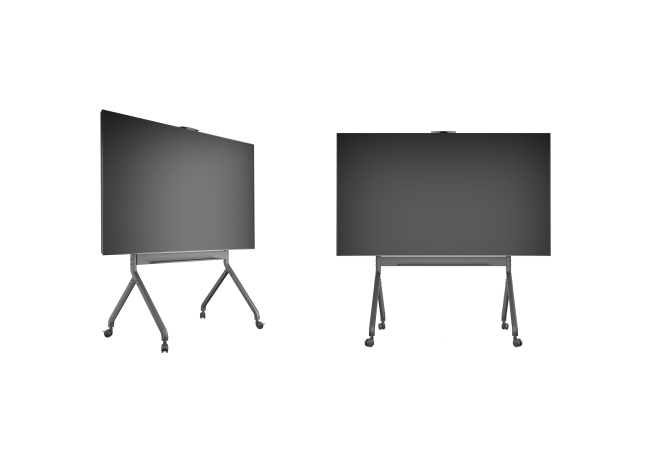 Support motorisé et mobile pour écran de 65 à 100 pouces VESA jusqu'à 1200 x 600 mm