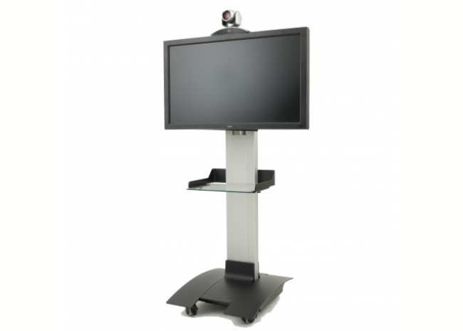 XPO - Colonne mobile petit socle aluminium 