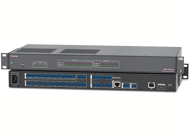 Extron DMP 128 Plus - Matrice 12x8 à processeur numérique ProDSP Extron DMP 128 Plus - Matrice 12x8 à processeur numérique ProDSP