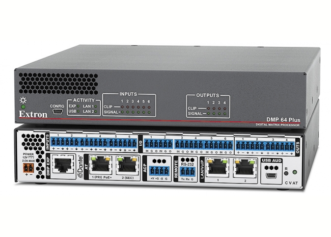 Extron DMP 64 Plus - Matrice 6x4 à processeur numérique ProDSP