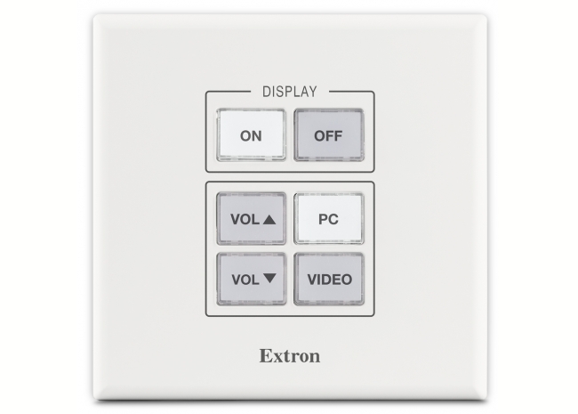 Extron MLC Plus 50 - Contrôleur Ethernet MediaLink Plus mural à 1 gang