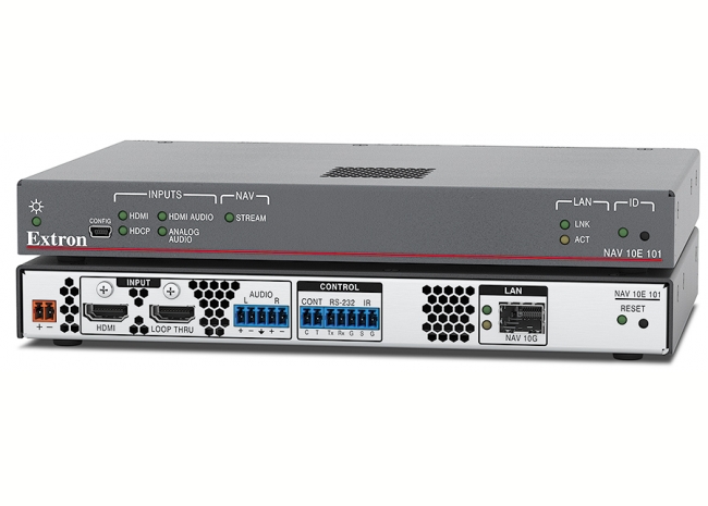 Extron NAV 10E 101 - Encodeur AV Pro sur IP 10G - HDMI  Extron NAV 10E 101 - Encodeur AV Pro sur IP 10G - HDMI