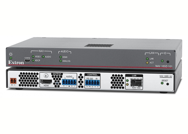 Extron NAV 10SD 101 - Décodeur AV Pro sur IP 10G avec scaler - HDMI