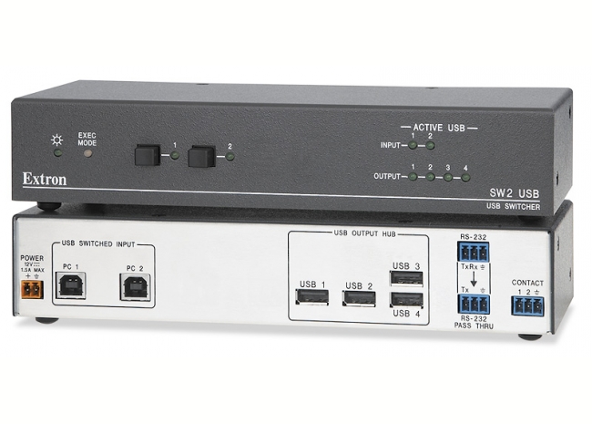 Extron Gamme SW USB - Sélecteurs USB 2.0