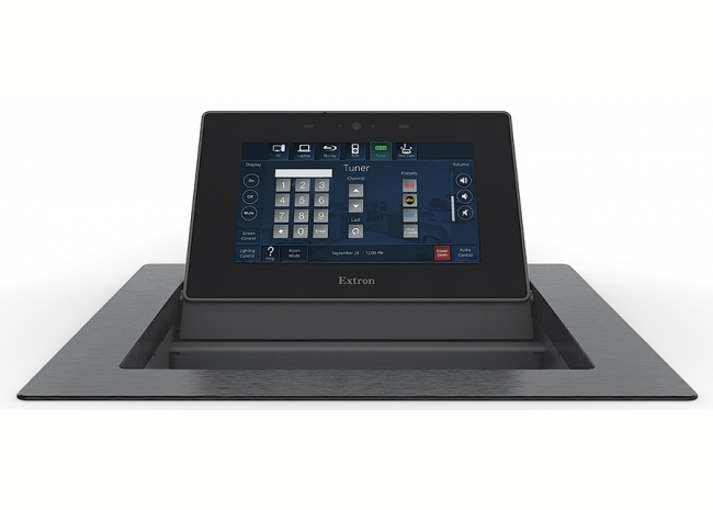 Extron TLP Pro 525C - Écran tactile de contrôle TouchLink Pro 5'' en cable cubby - Noir
