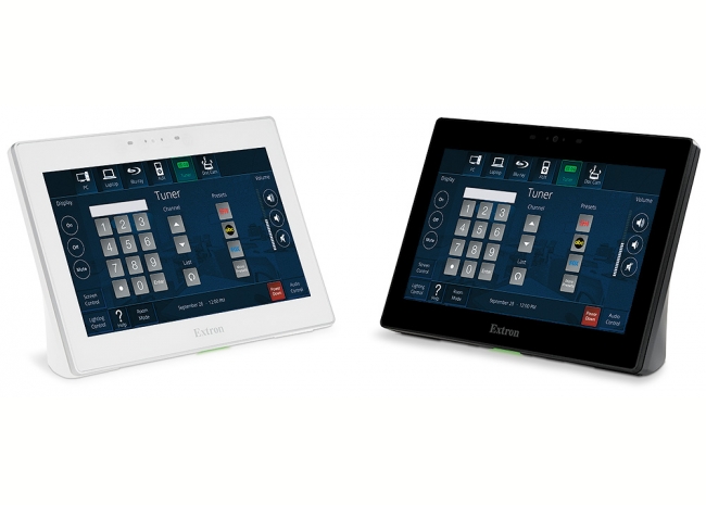 Extron TLP Pro 725T - Écran tactile de contrôle TouchLink Pro 7'' à poser sur table - Noir ou Blanc