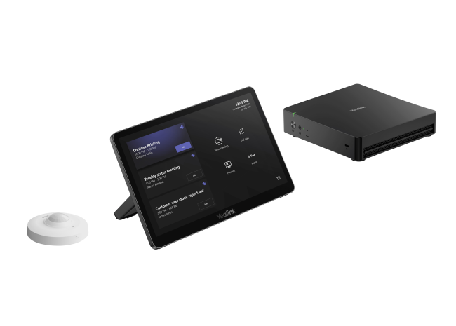Kit qui intègre le mini-PC MCore 4 haute performance,
l'écran tactile intuitif MTouch Plus et le capteur de détection RoomSensor