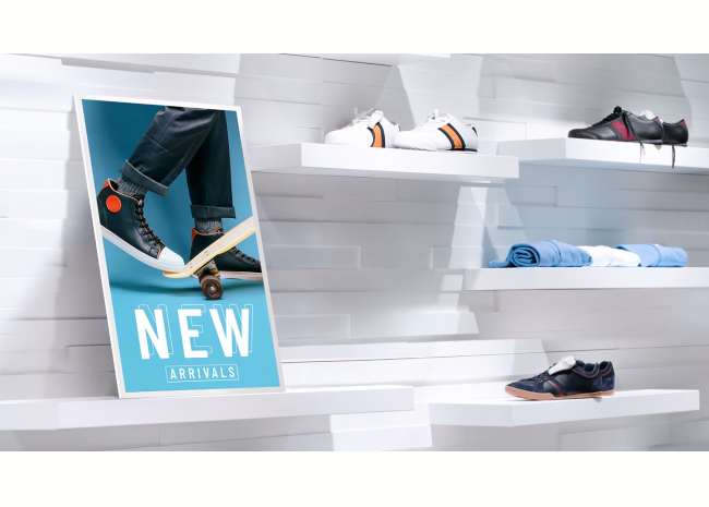 Samsung Affiche E-Paper blanc 32 pouces EM32DX