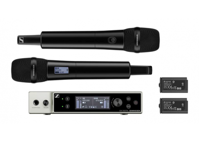 Sennheiser EW-DX 835-S Set - Ensemble main sans fil numérique Sennheiser EW-DX 835-S Set - Ensemble main sans fil numérique