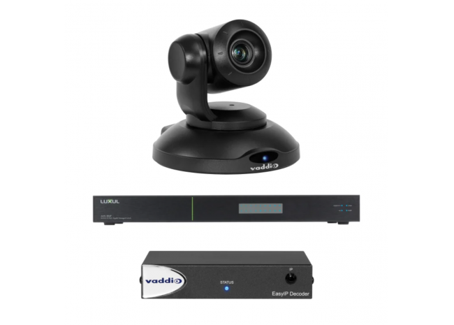 Vaddio EasyIP Ecosystem Base Kit - Bundle de base EasyIP - Noir ou Blanc