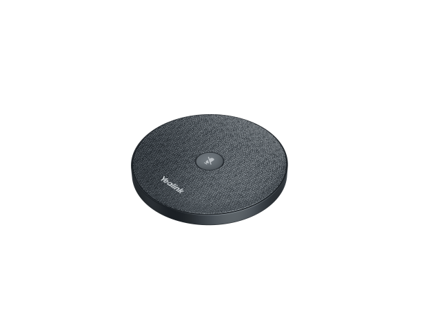 VCM36-W Pro Package : Microphone sans fil WiFi doté de 4 micro à faisceaux - captation 360° pour systèmes de visioconférence Yealink
