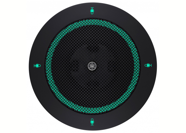 Yamaha Adecia RM-TT - Microphone de proximité pour table multicapsule, Dante PoE, noir ou blanc