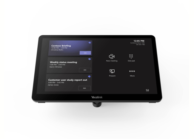 Yealink MTouch Plus - Tablette tactile de contrôle visioconférence