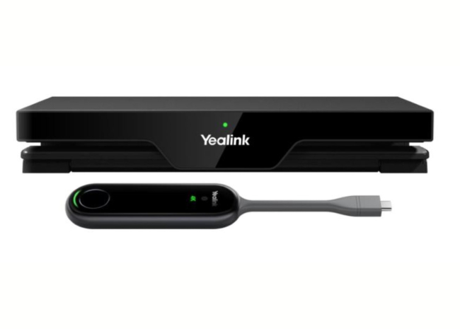 YEALINK RoomCast-011 - Kit de système de présentation et de collaboration sans fil composé d'un Roomcast et d'un pod de partage sans fil WPP30