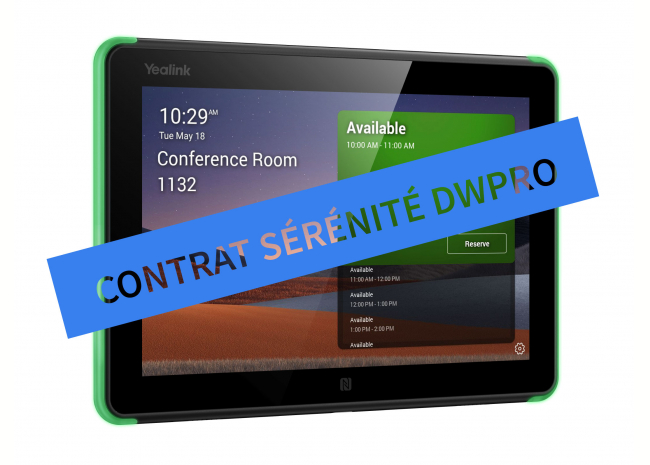 Yealink RoomPanel-Teams - Contrat Sérénité 2 ans