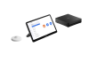 Zoom natif - Kit qui intègre le mini-PC MCore 4 haute performance,
l'écran tactile intuitif MTouch Plus et le capteur de détection RoomSensor