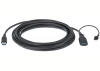 Extron Gamme USBA Pro Plenum - Câbles optiques pour extension USB-A 3.2 SuperSpeed 5 Gb/s - Plenum