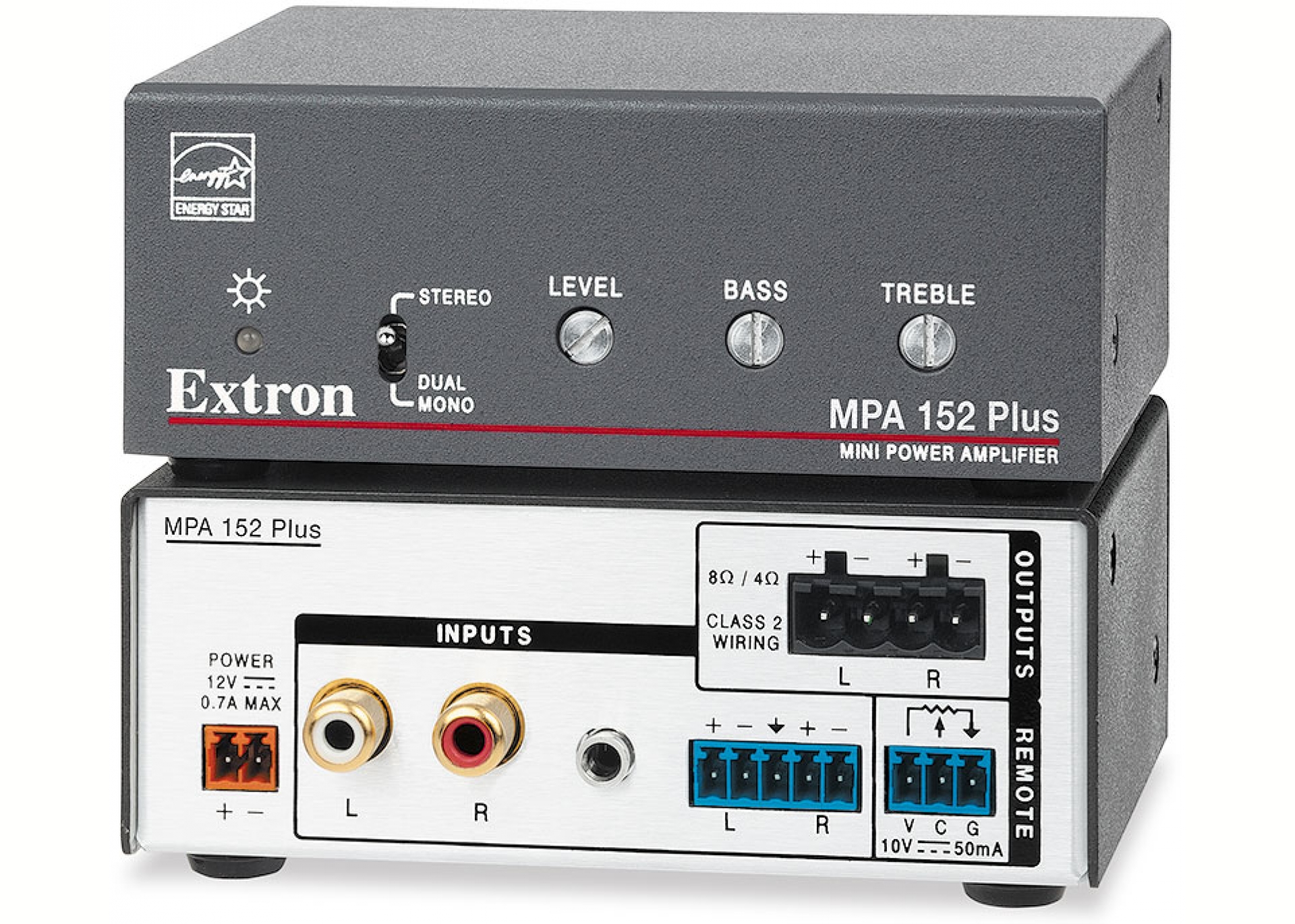 Extron MPA 152 Plus - Amplificateur stéréo - 15 W par canal